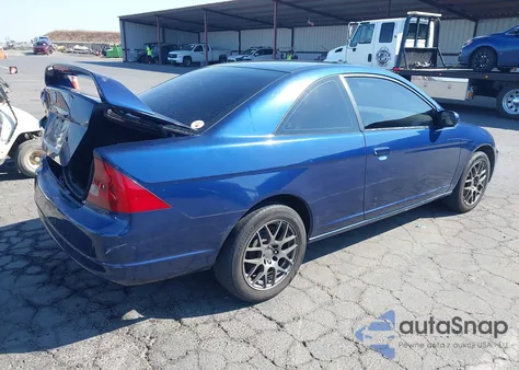 2001 Honda Civic Ex from USA, damaged, VIN 1HGEM22971L061266